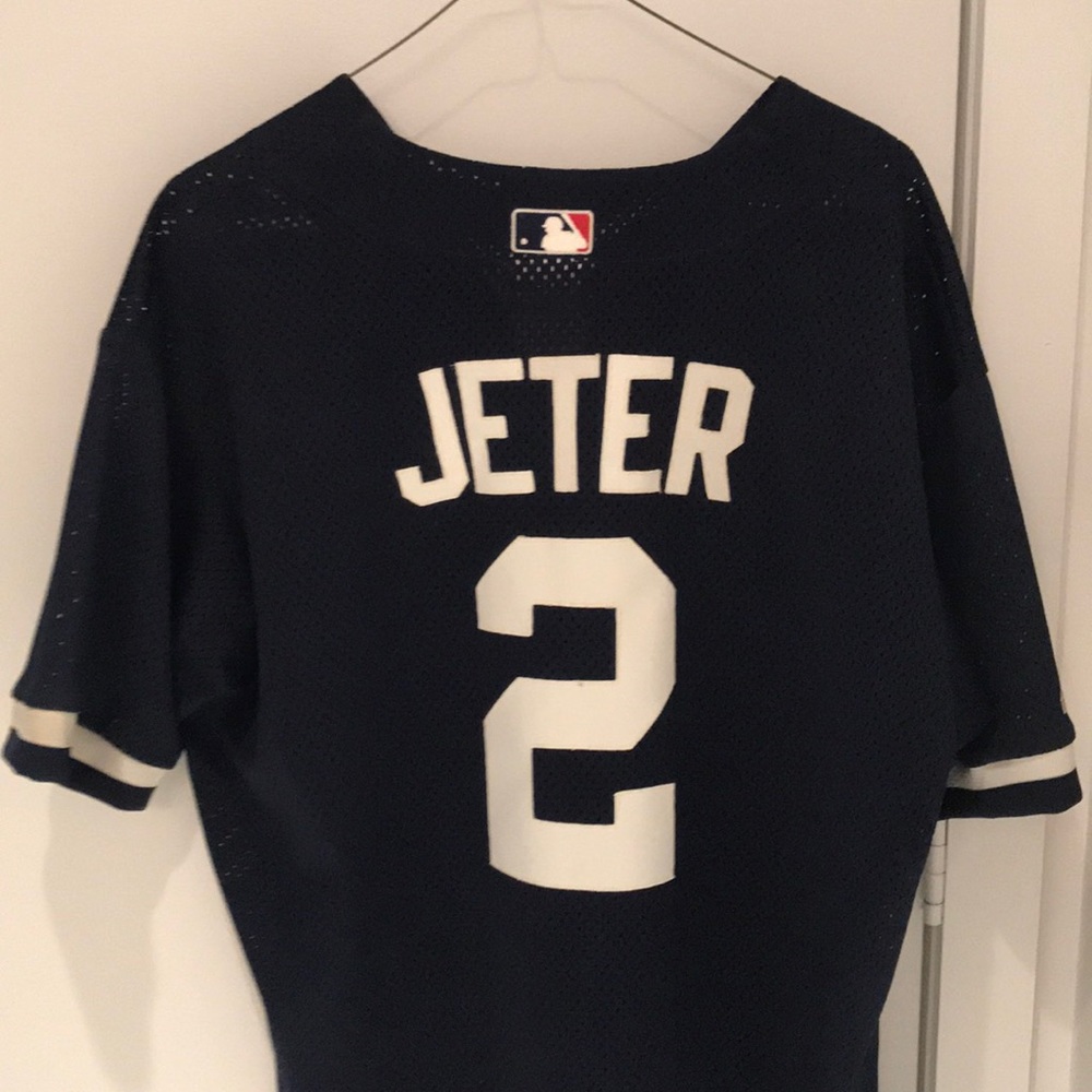 Derek Jeter Yankees BP style baseball Jersey